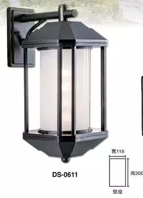 簡約風復古造型戶外壁燈